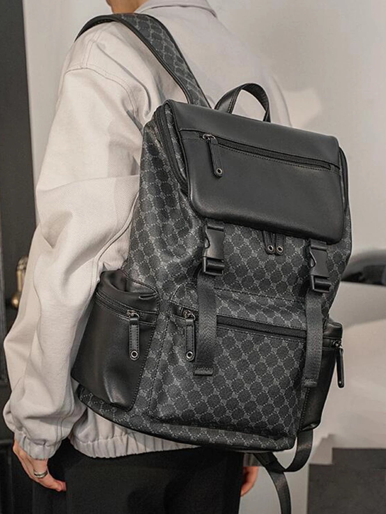 PU Travel Commuter Backpack