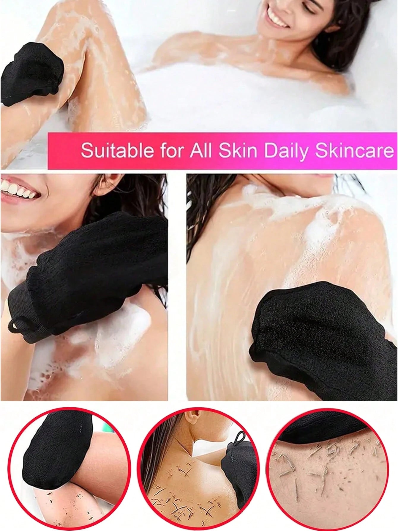 Deep Exfoliating Glove SHEIN