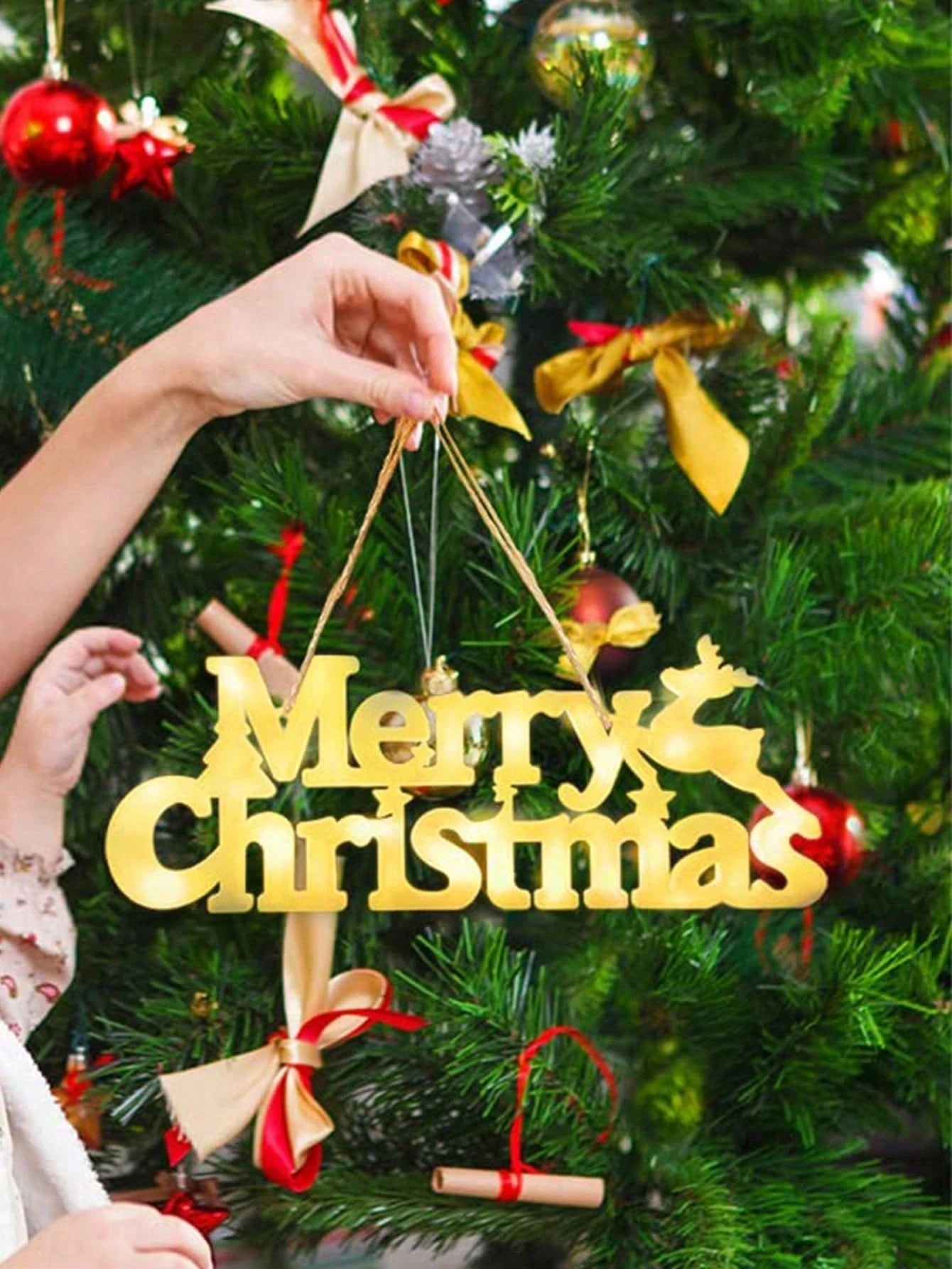 LED Merry Christmas Sign