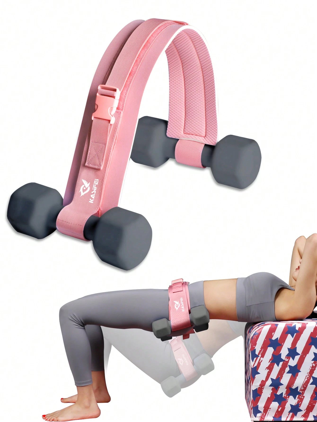 Pink Hip Resistance Band