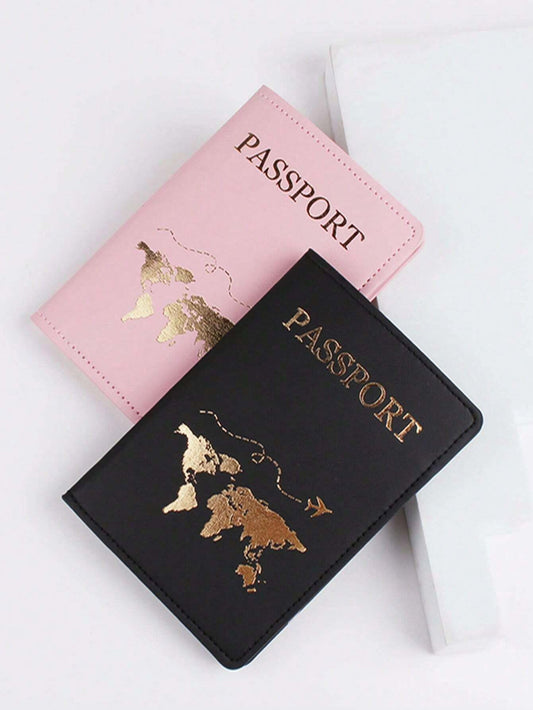 Couple Travel Passport Holder