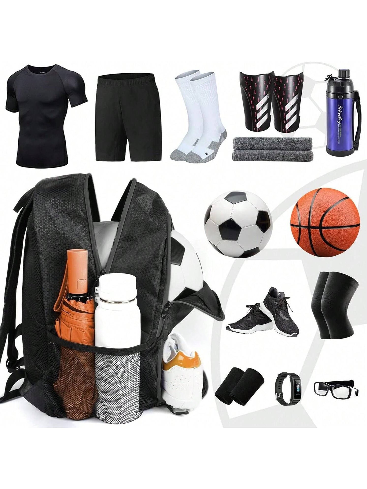 Sports Ball Rack Backpack