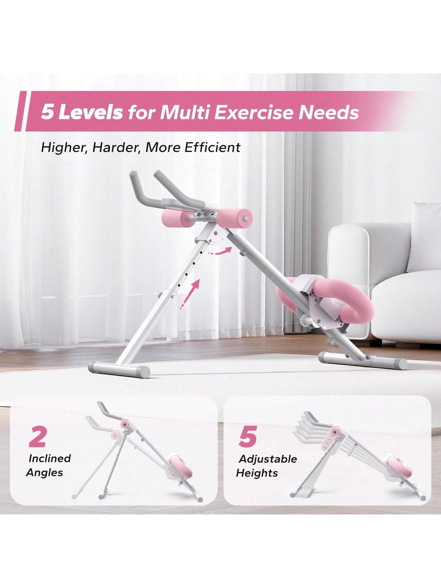 Adjustable Foldable Ab Trainer