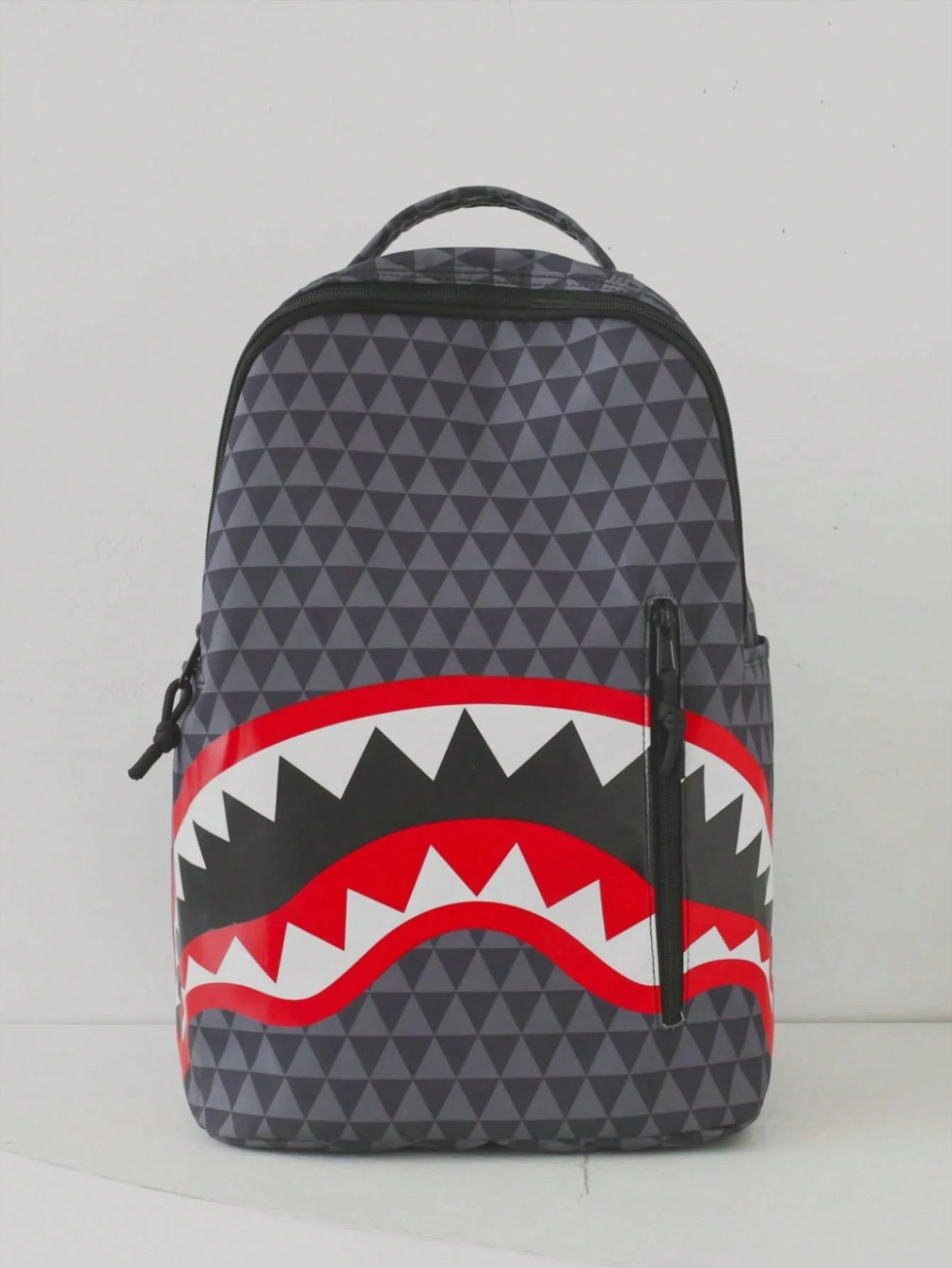Shark Print Shoulder Bag