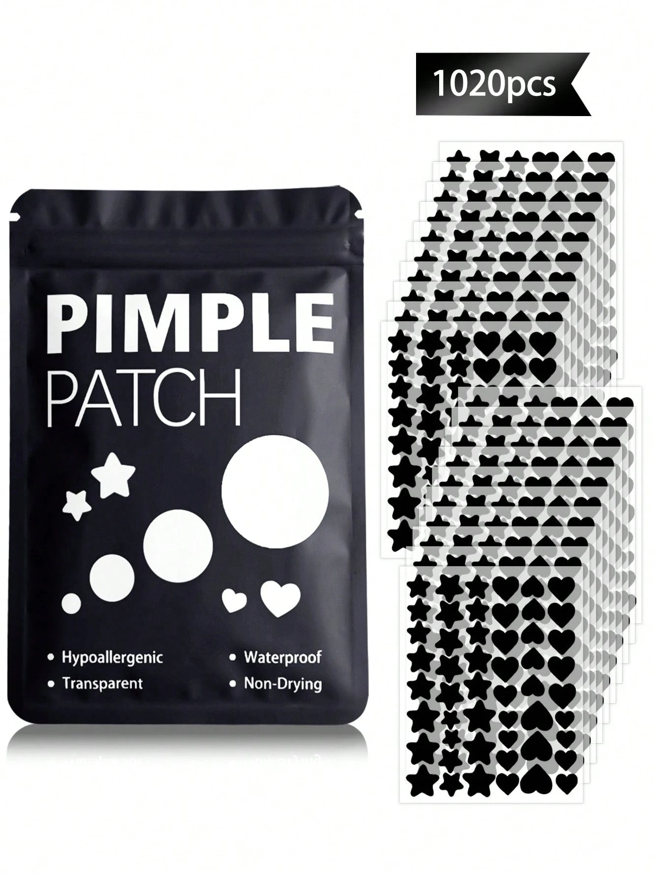 255pcs Colorful Star Stickers