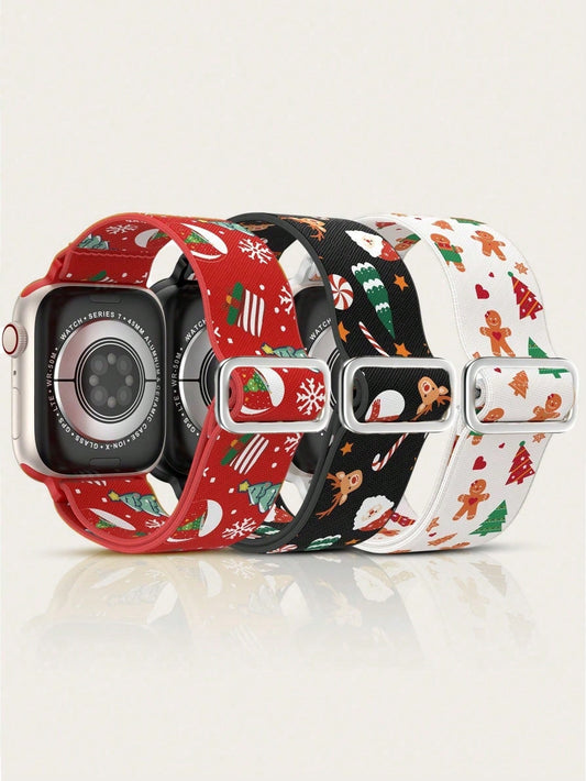Christmas Apple Watch Band Set