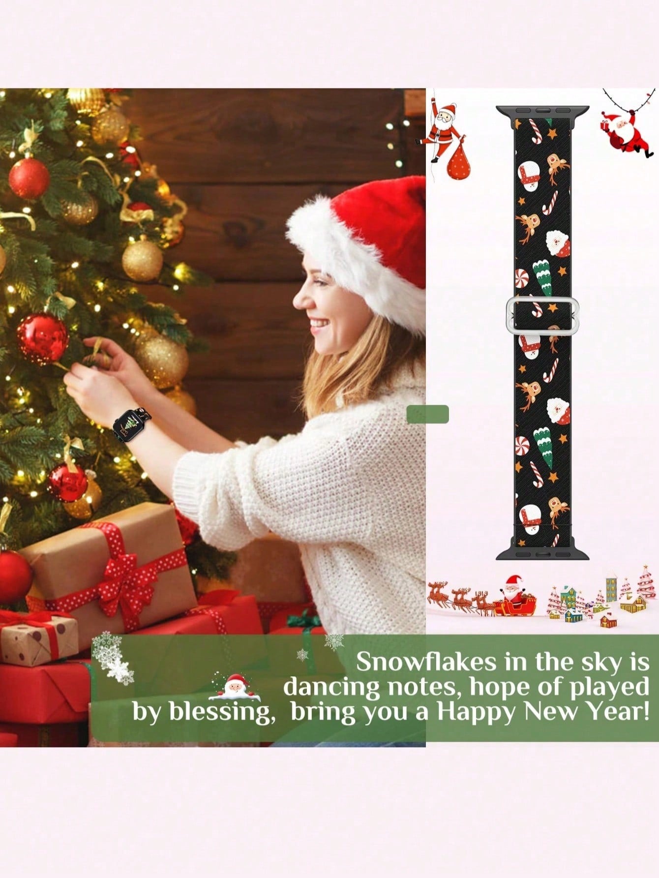 Christmas Apple Watch Band Set