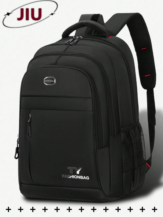 Letter Print Travel Backpack