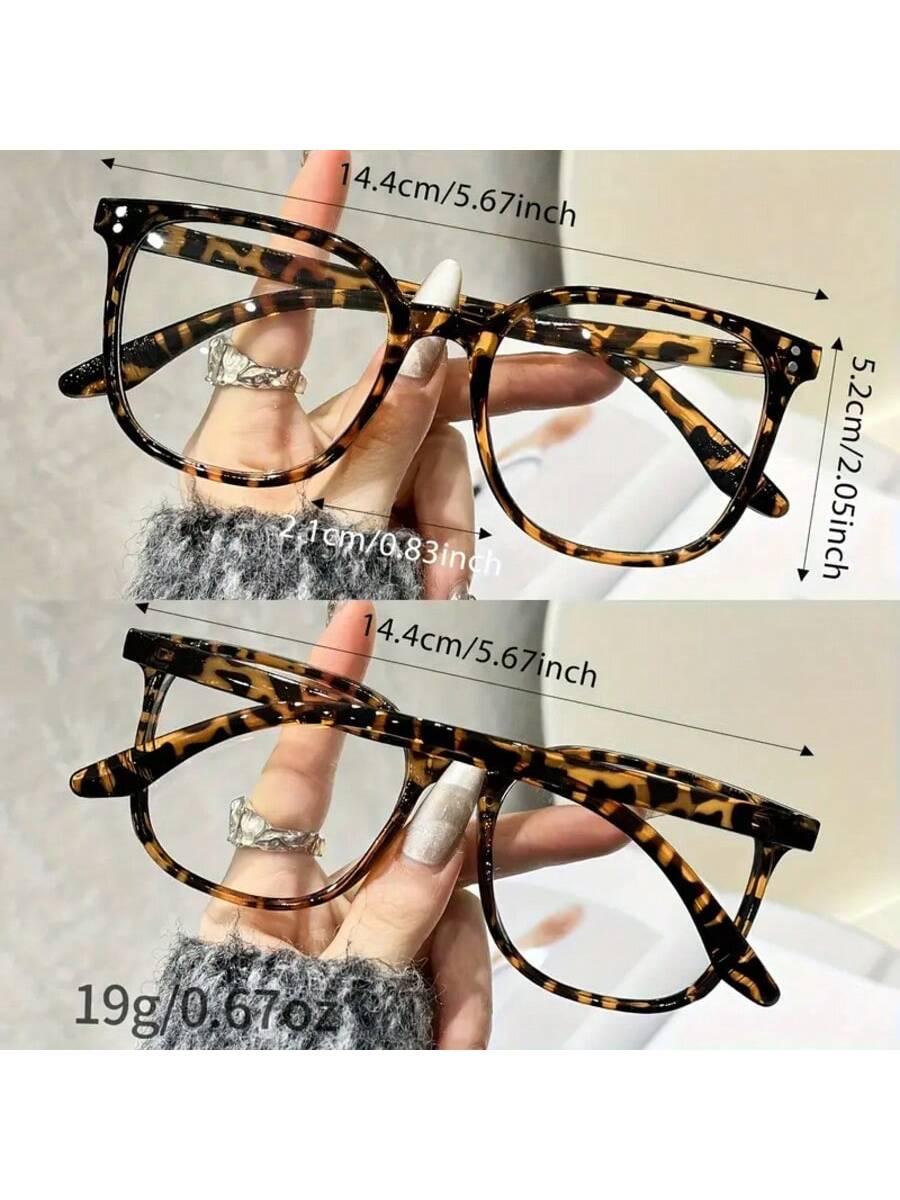 Leopard Print Blue Light Glasses